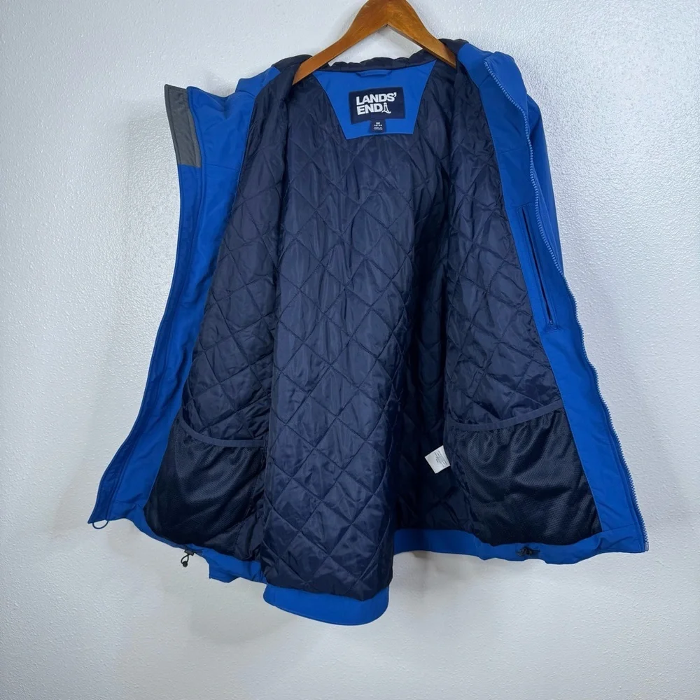 Lands’ End‎ Men’s Winter Coat Blue Size Medium